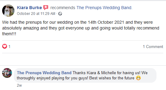 The Prenups Wedding Band Same Sex Weddings